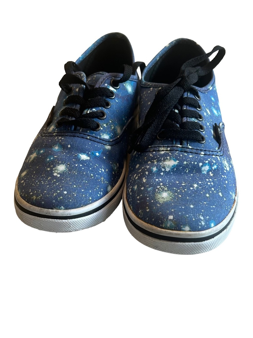 Vans  Unisex Canvas Lo Pro Cosmic  Gallery Space Stars Sneakers  Women 7